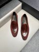 Berluti Man Red Calfskin Business Leather Shoes 0428127 (4)_th.jpg